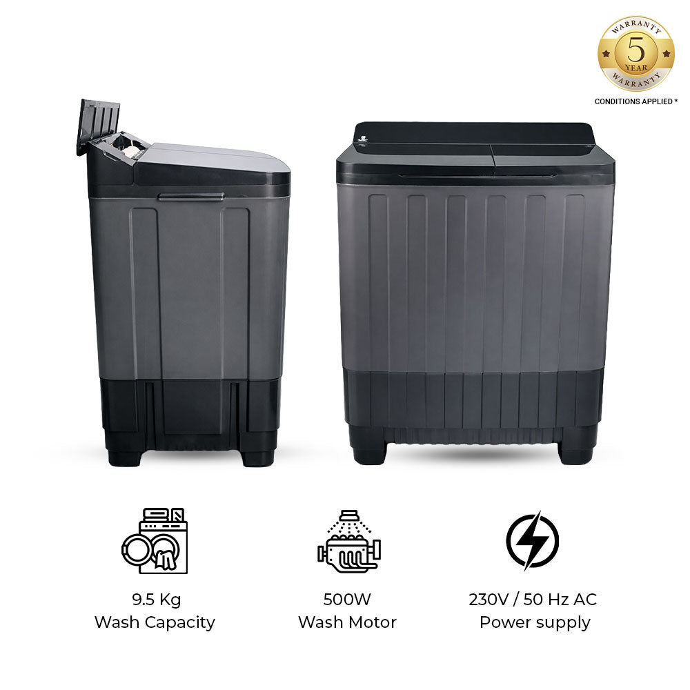 9.5 Kg Semi Washing Machine